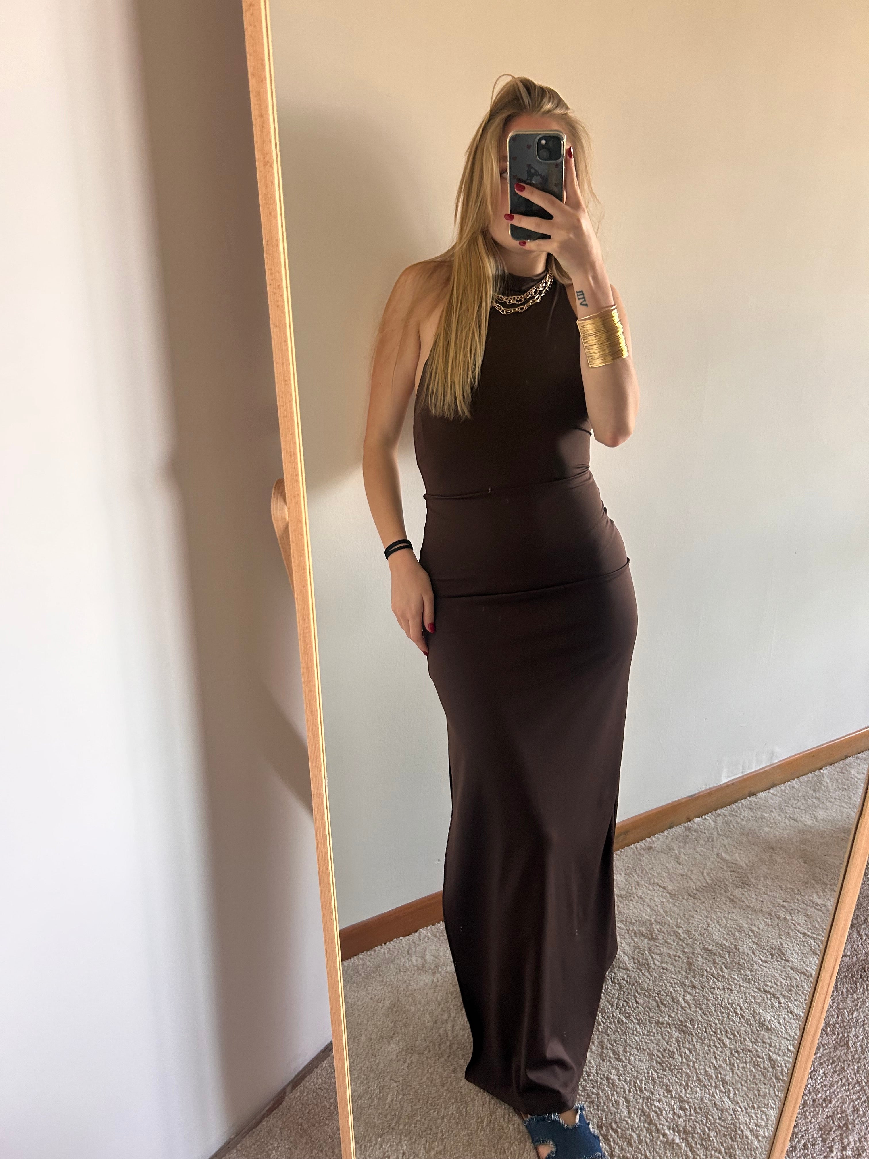 Vestito testa di moro