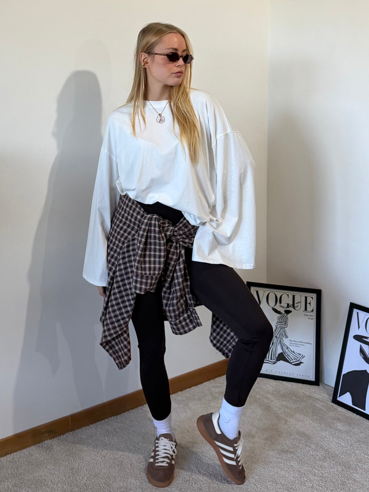 Leggins Marroni