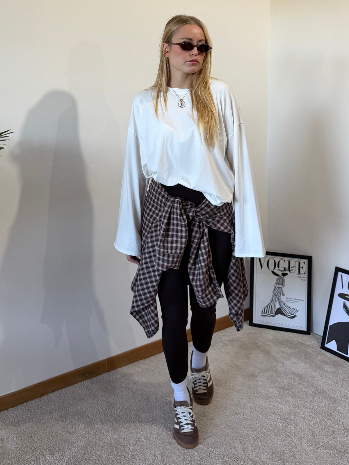 Leggins Marroni
