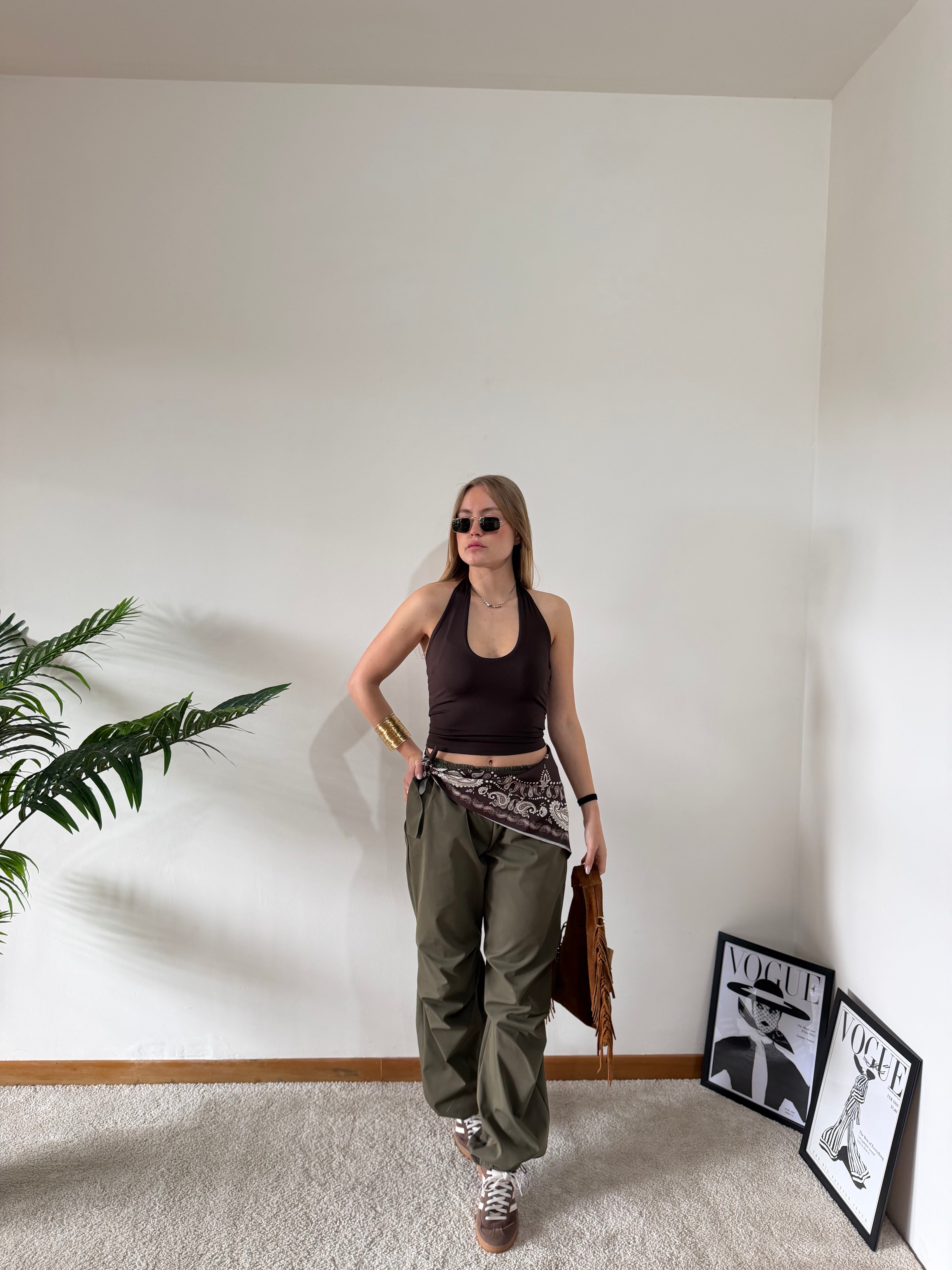 Pantaloni Parachute
