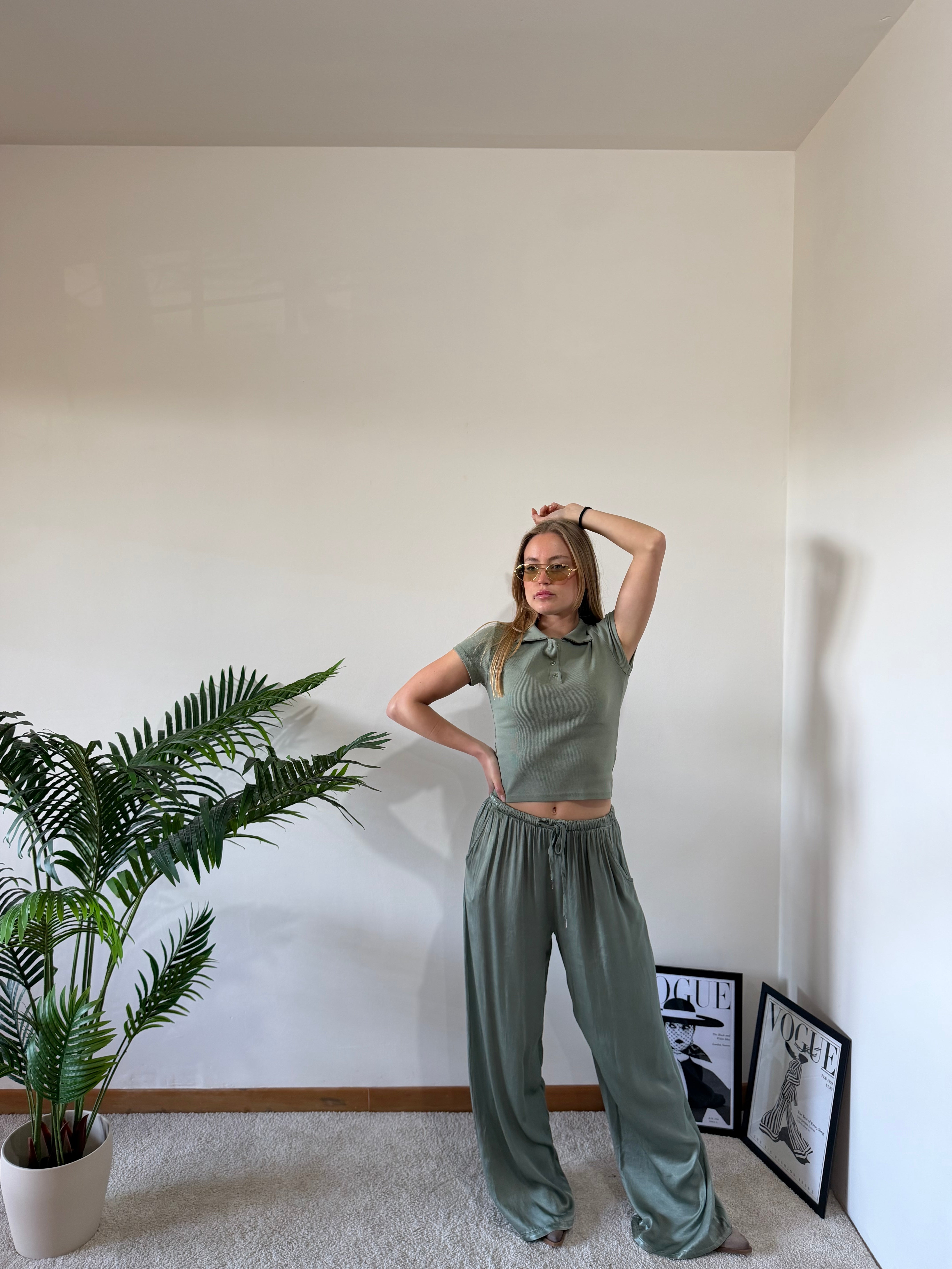 Pantaloni Satin26
